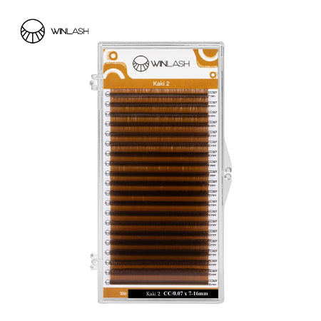 پالت مژه زیتونی روشن Kaki 2 وینلش (Winlash)-وینلش