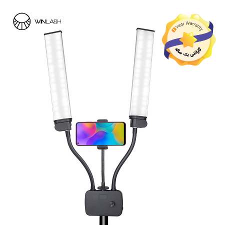 تصویر  رینگ لایت دو شاخه وین لش (Winlash)